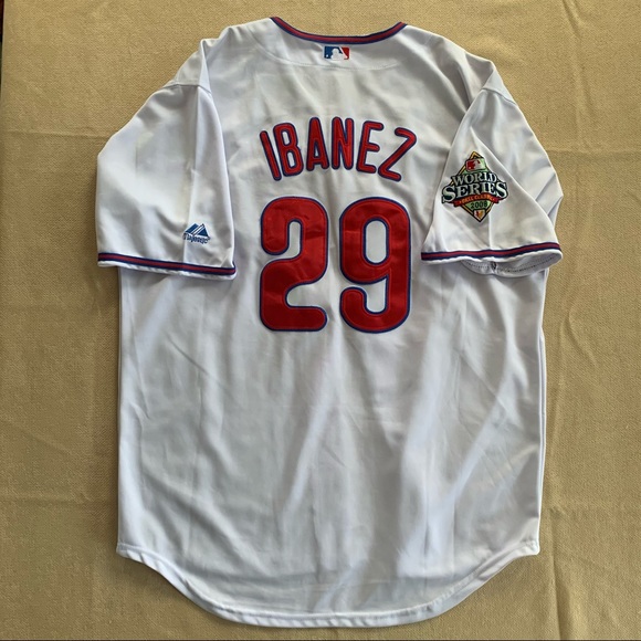 Raul Ibanez 2008 World Series Jersey - Picture 8 of 10